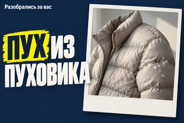 Почему в первые дни носки пуховик теряет объём — и когда это повод для претензии