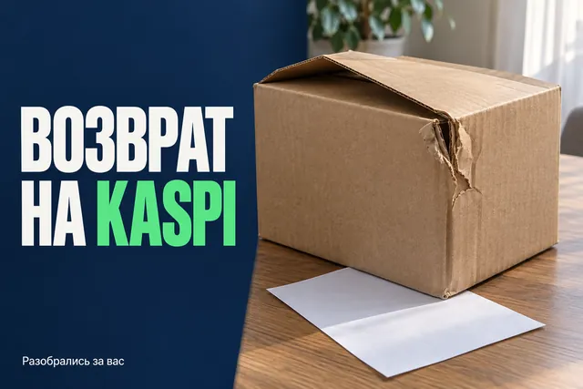 Сколько дней на возврат на Kaspi: 14 или 30, и что меняет причина возврата?