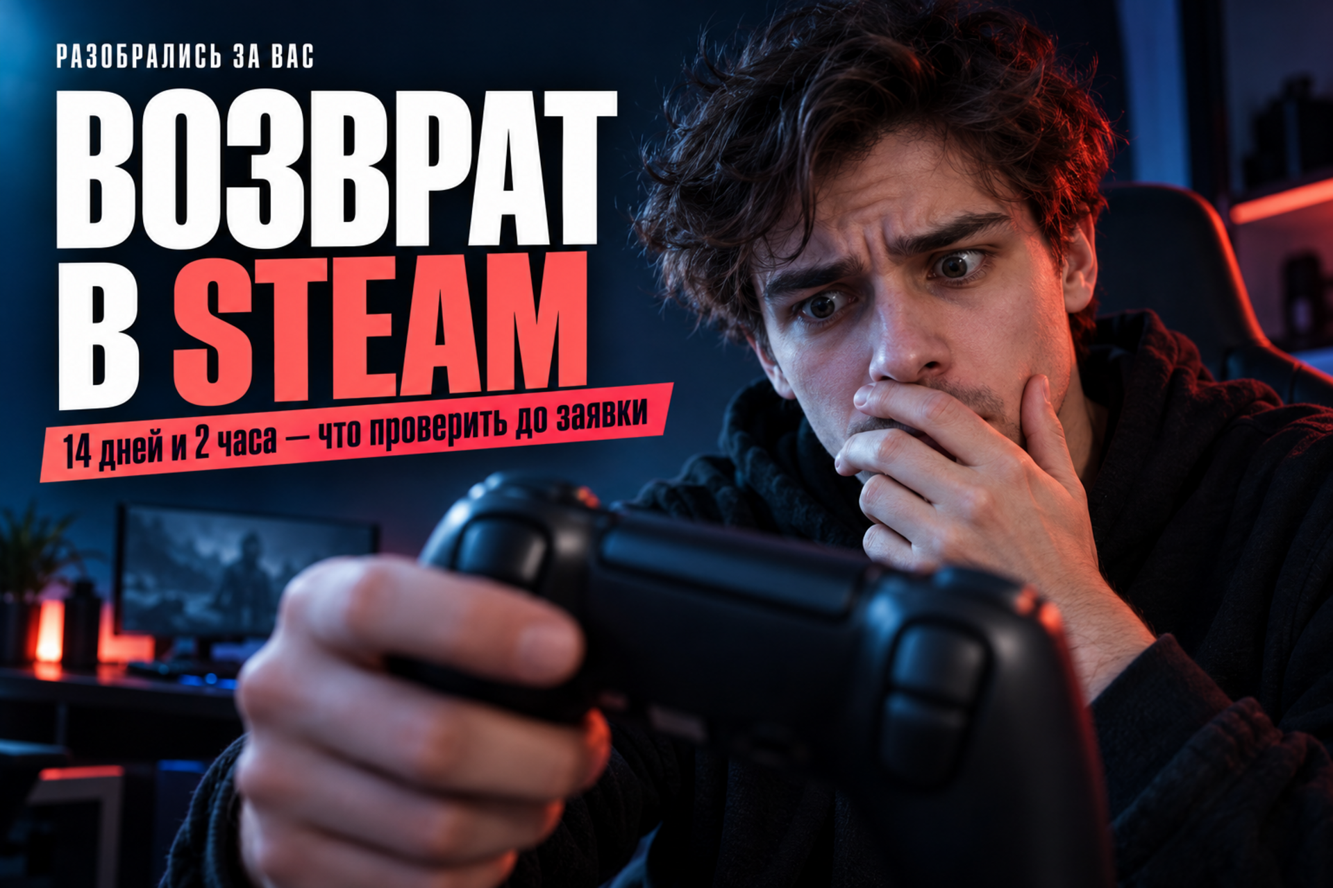 Частая ошибка при возврате игры в Steam: из-за неё деньги не вернут