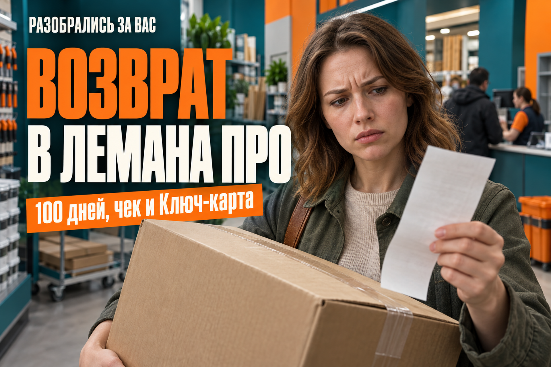 14 дней прошло — уже поздно? Частая ошибка при возврате товара в «Лемана ПРО»