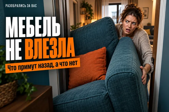 Купили мебель, а она не влезла: когда вернуть можно, а когда продавец прав
