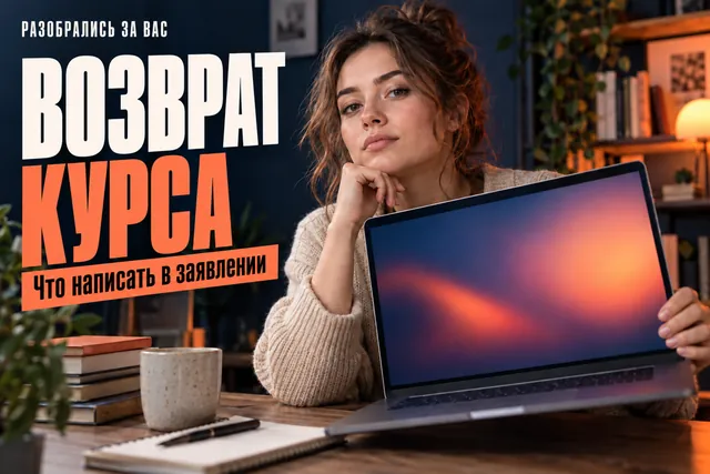 Купили онлайн-курс и передумали: частая ошибка — считать, что деньги вернуть нельзя
