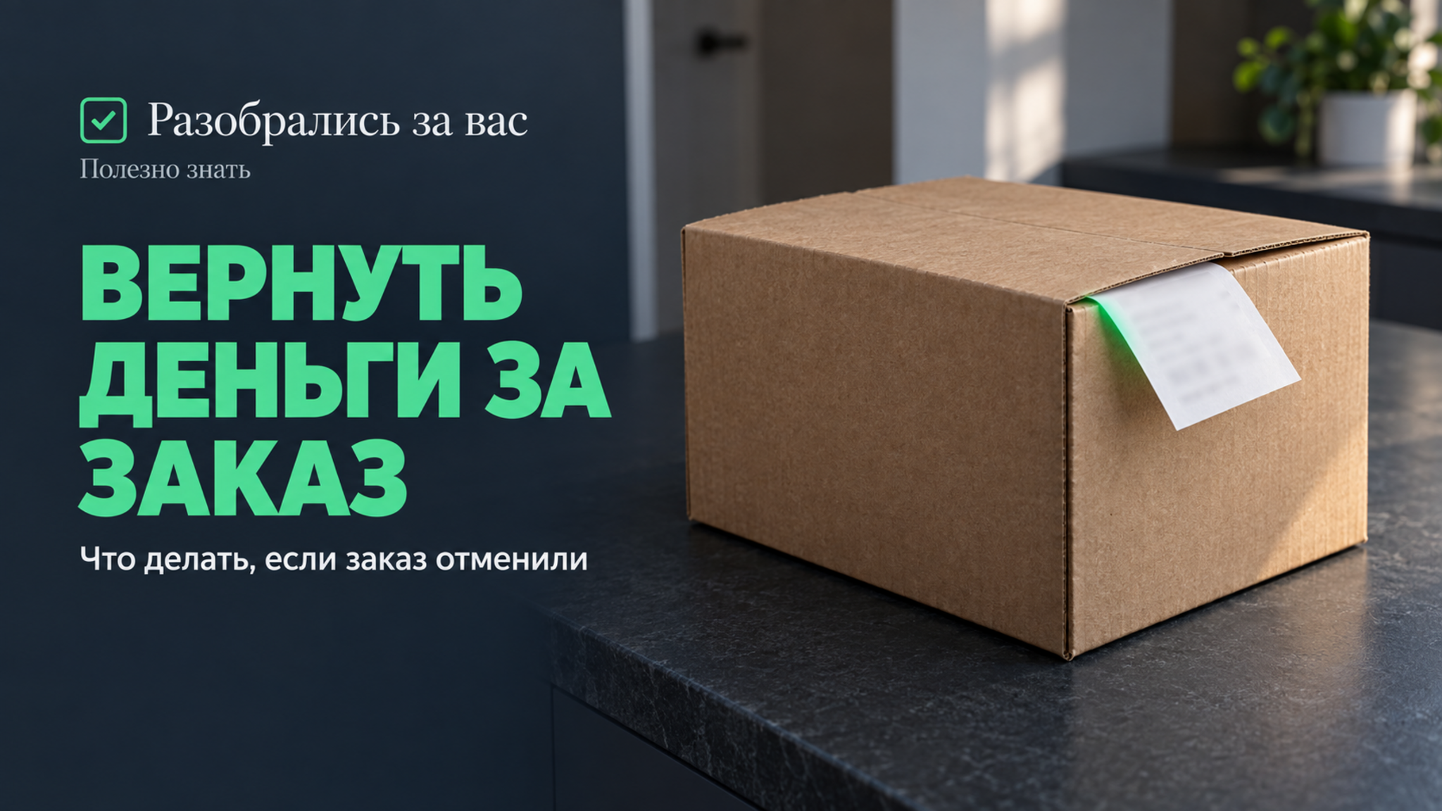 Маркетплейс отменил заказ после оплаты: когда вернут деньги и что можно требовать
