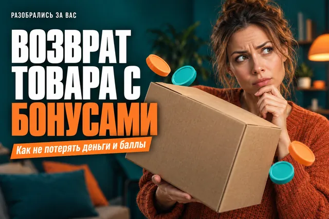 Частично оплатили товар бонусами, а потом вернули: как проверить сумму возврата