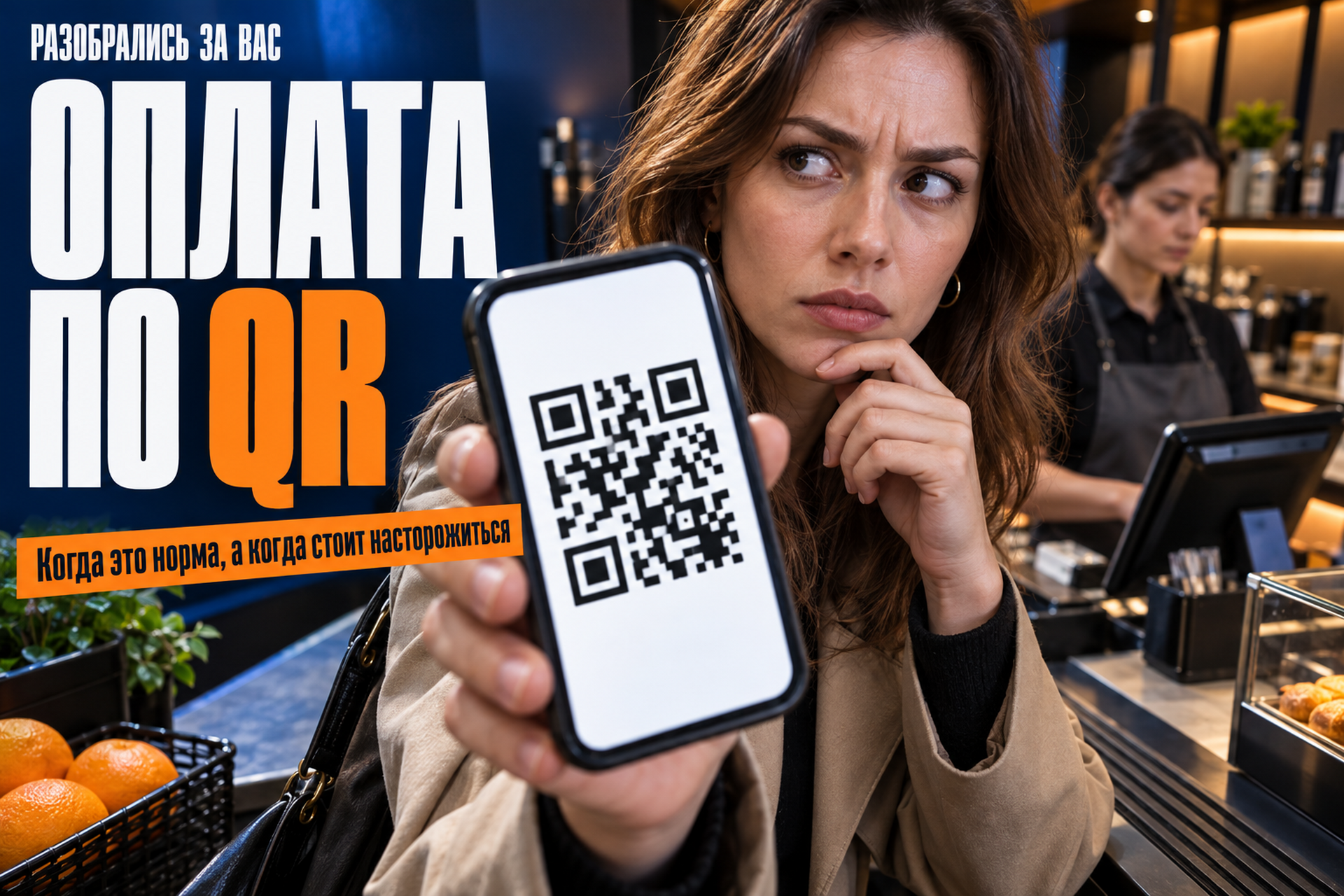 Почему продавец просит оплатить по QR-коду — и в какой момент это становится рискованным