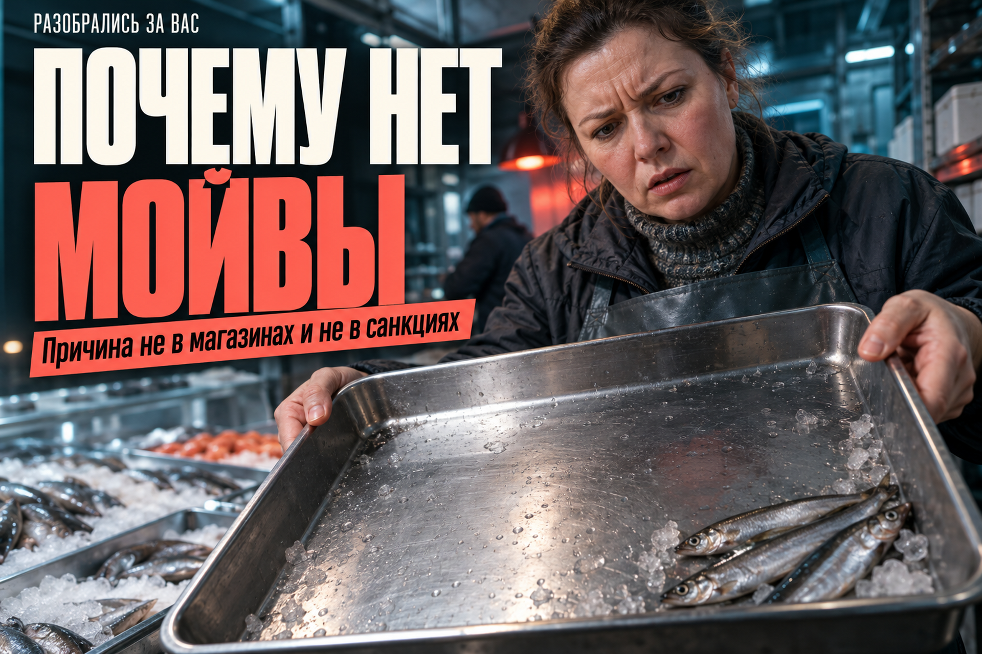 Почему мойва пропала из магазинов — и дело тут не в санкциях и не в магазинах