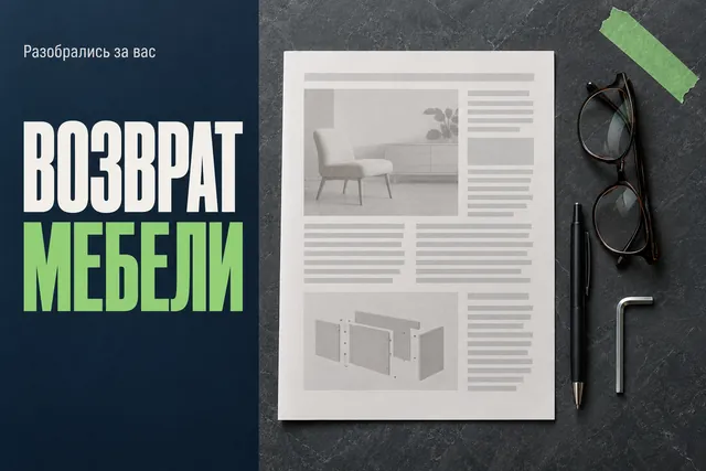 Собранный шкаф возвращают не так, как коробку: 100 дней на возврат