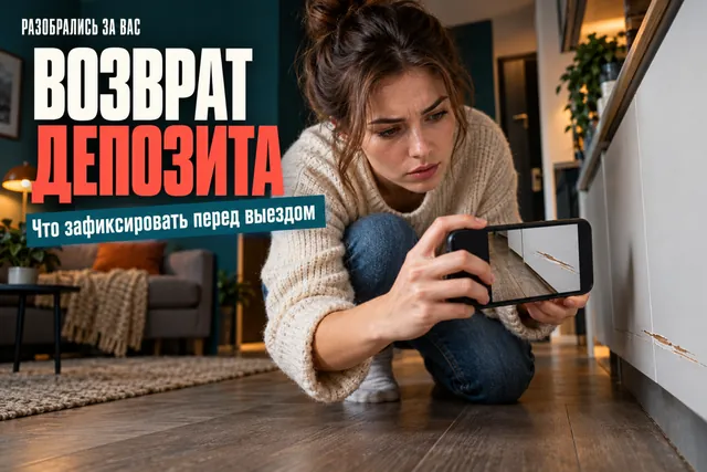 Почему при выезде удерживают депозит и что сфотографировать заранее