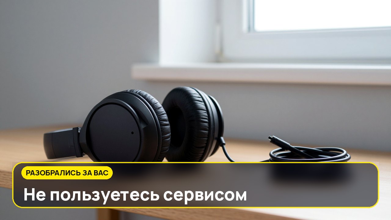 Не пользуетесь сервисом — подписка остаётся активной