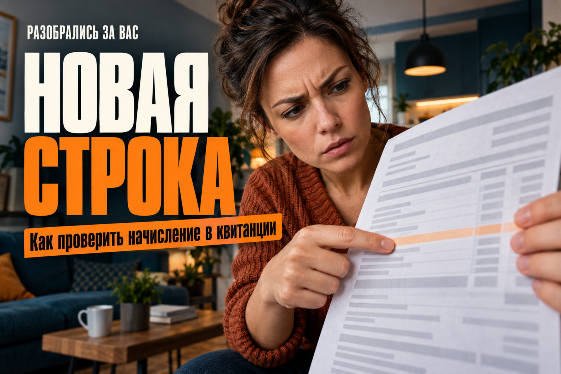 В квитанции ЖКХ появилась новая строка: как проверить, законно ли её начислили