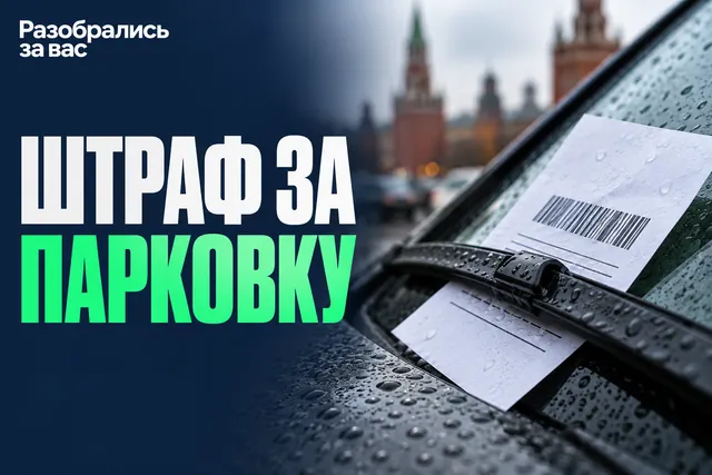 Почему штраф за парковку в Москве пришёл после оплаты и как его оспорить