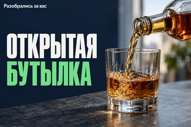Почему алкоголь здесь открывают и наливают на месте и что это меняет для покупателя?