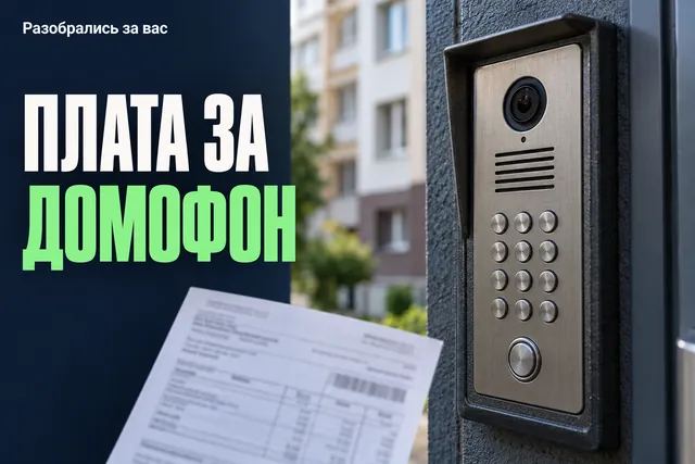 Почему домофон отдельной строкой в квитанции и можно ли отказаться